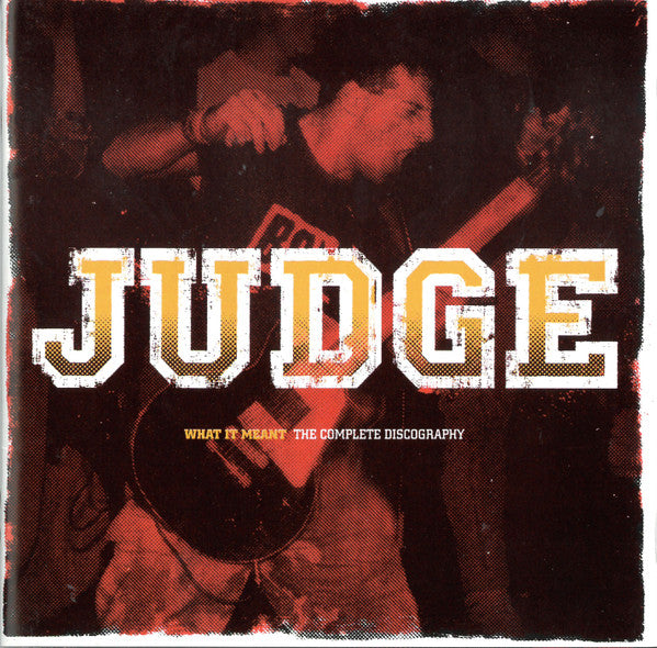 Judge — What It Meant: The Complete Discography (Used Vinyl) — reference cover artwork