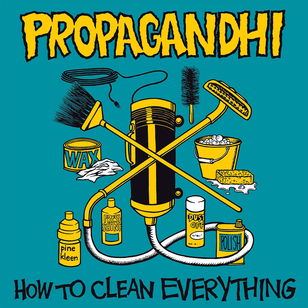 Propagandhi — How to Clean Everything (Used LP) — reference cover artwork