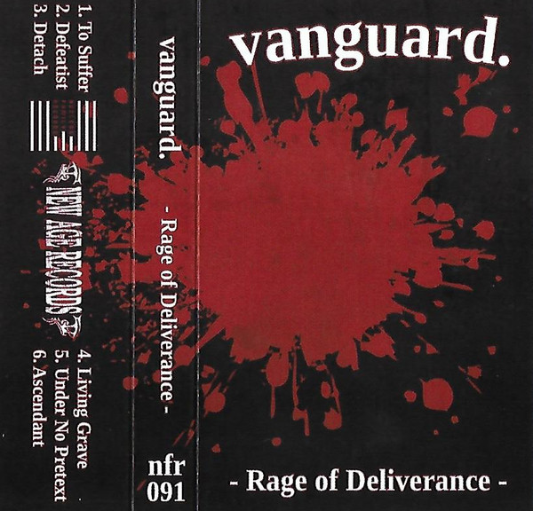 Vanguard – Rage of Deliverance cassette artwork