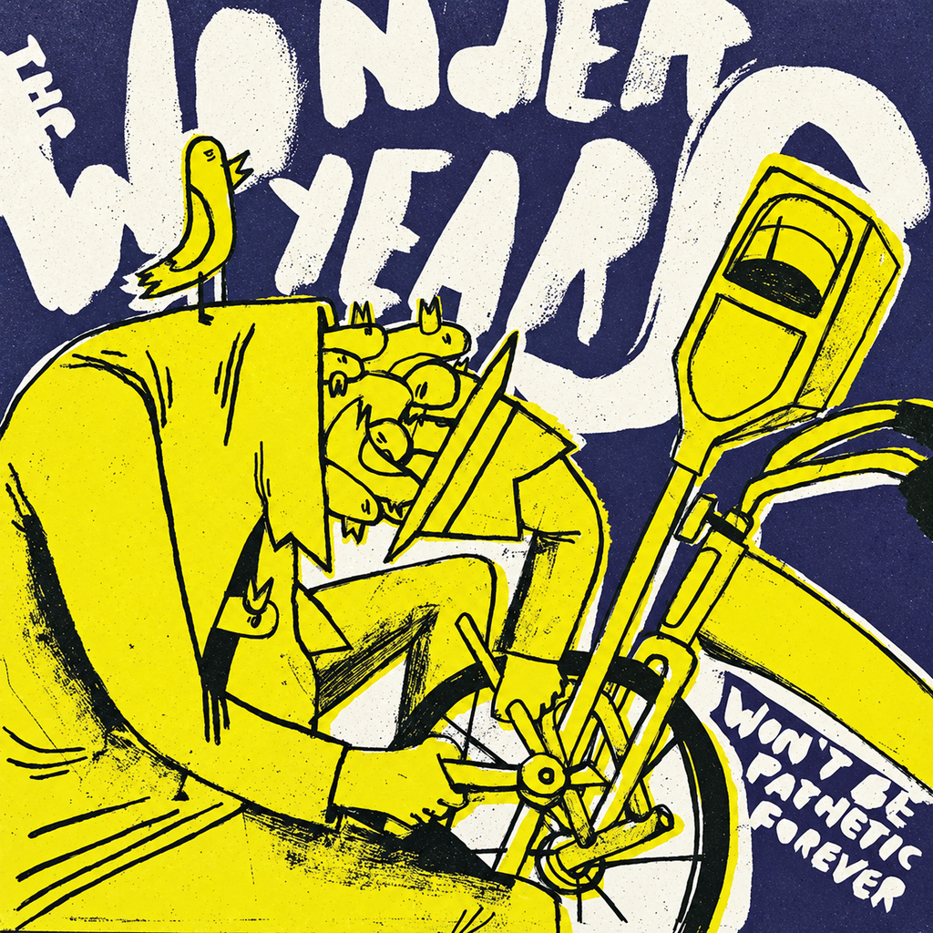 The Wonder Years – Won’t Be Pathetic Forever – purple and yellow cover